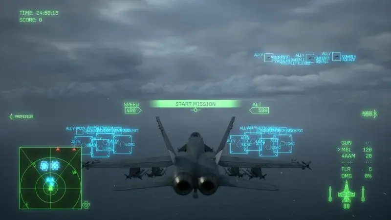 Joker Flight approaching Theve during Mission 5