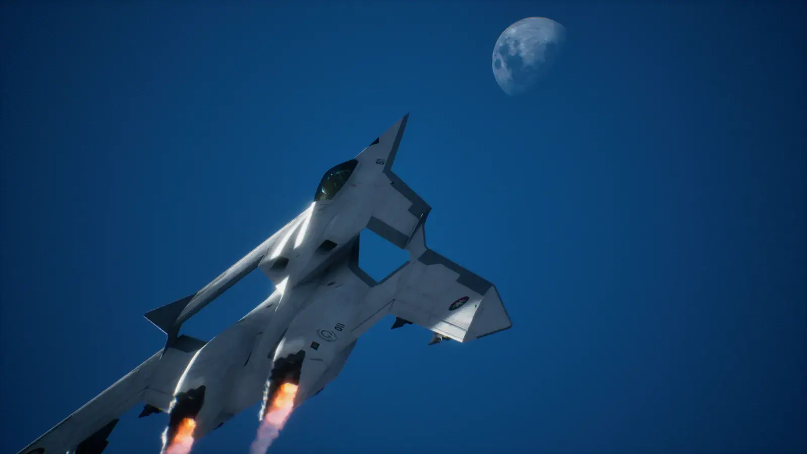 Tewy's X-40 Nightmare climbing toward the moon