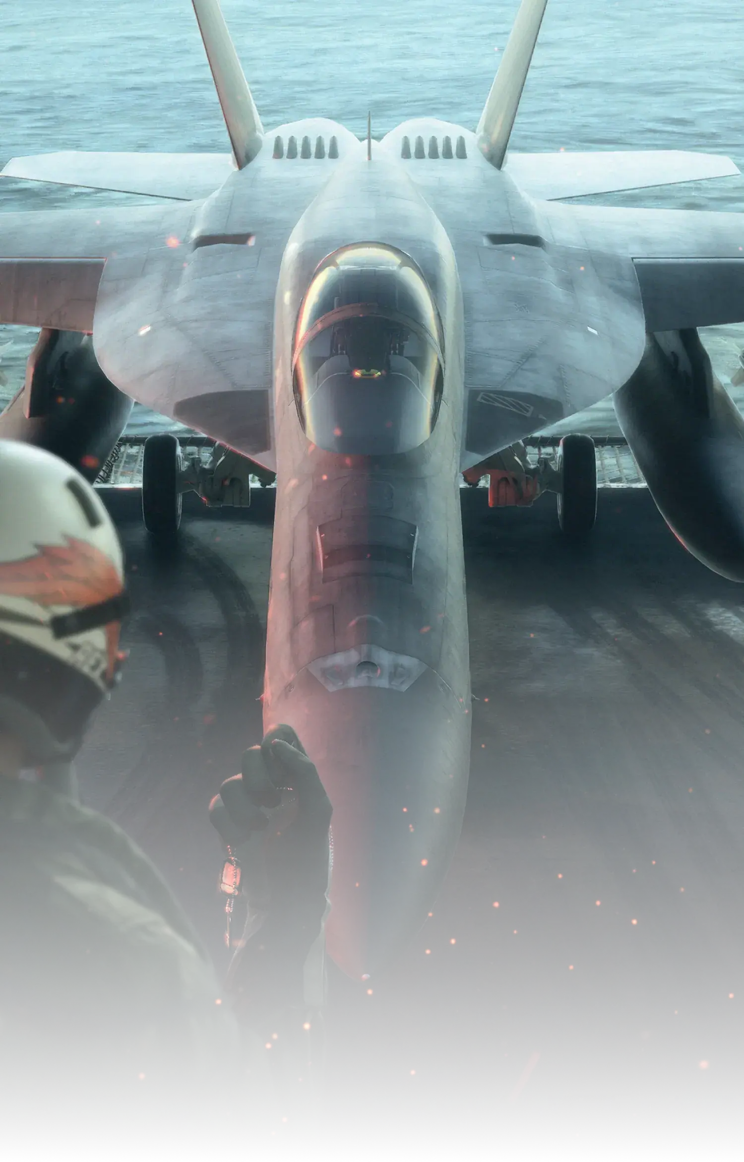 ACE COMBAT 8 official key visual in portrait format