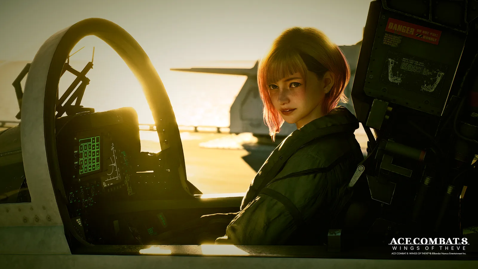 Official ACE COMBAT 8 one-million celebration landscape wallpaper